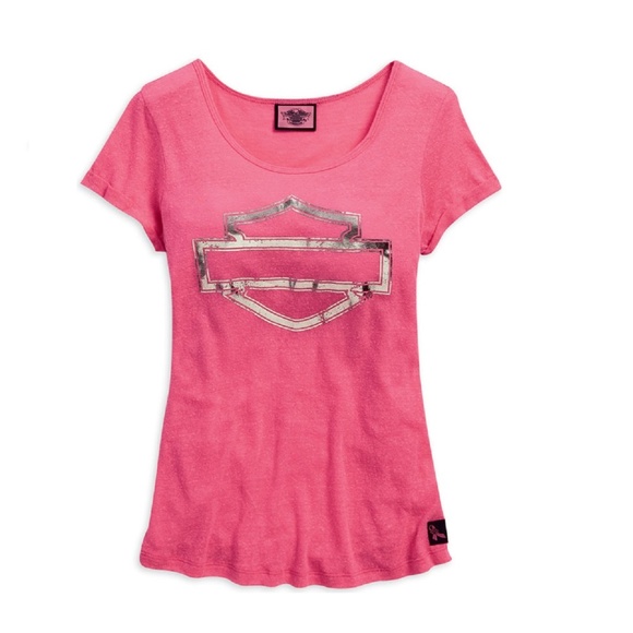 Harley-Davidson™ Women's Tee, Pink Label - Picture 1 of 4